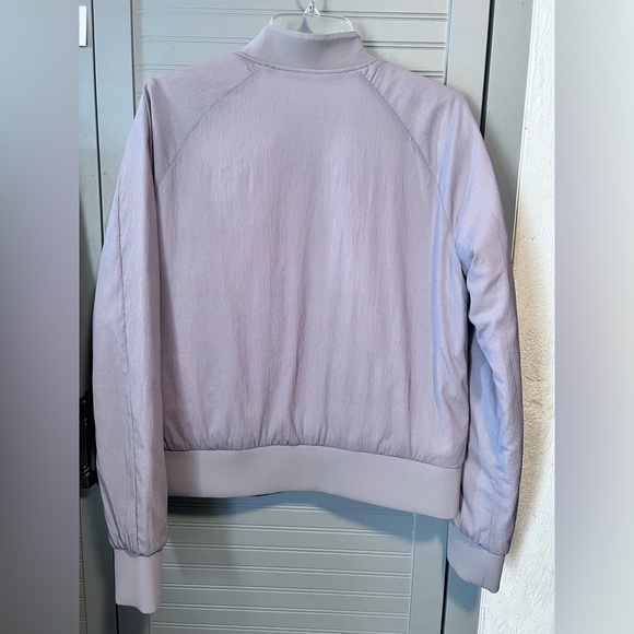 Lululemon Dark Chrome REVERSIBLE Non-Stop Bomber Jacket NWOT SIZE 10 - Picture 13 of 16